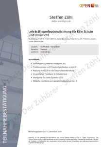 Praxis Der Zuhörer - OpenHPI KI